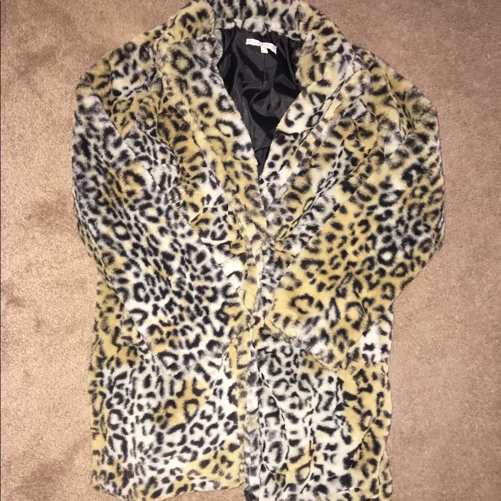 Cheetah Fur Coat NWOTS